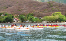 ​Top départ du championnat 2021 de va’a V6 à Nuku Hiva