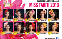 Choisissez votre miss tahiti 2013