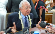 Opposition à la réinscription : "C'est un voeu" martèle Gaston Flosse