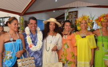 Inauguration de l'exposition de la fédération artisanale Faa'a i te rima ve'ave'a à l'assemblée