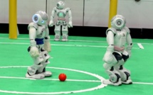 Les champions robots-footballeurs se préparent pour la prochaine coupe du monde