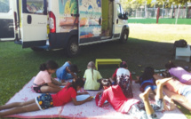 ​Le bibliobus retrouve les routes de Moorea