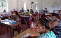 Des demandeurs d'emploi sur la voie de la réinsertion à Bora Bora