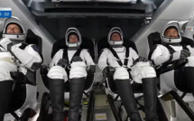 SpaceX emmène quatre astronautes vers la Station spatiale internationale