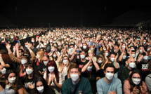 "Aucun signe" de contagion, selon les organisateurs d'un concert-test à Barcelone