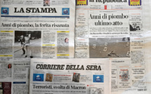 "Années de plomb": neuf Italiens menacés d'extradition relâchés sous contrôle judiciaire