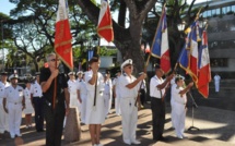 Cérémonie organisée à l'occasion de la journée nationale d'hommage aux "Morts pour la France" en Indochine