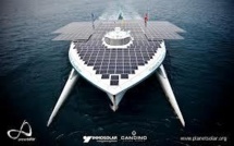 Le catamaran solaire PlanetSolar en mission pour étudier le Gulf Stream