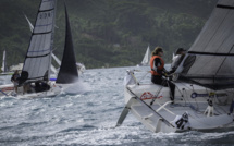 Sur la Tahiti Pearl Regatta, des voiliers agiles sous le vent