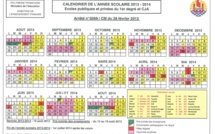 Les calendriers scolaires 2013 / 2014 à télécharger