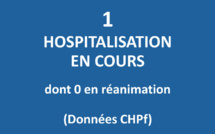 Un seul patient hospitalisé en filière Covid au CHPF