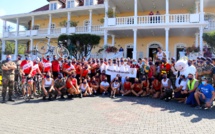 Clôture du tour de Tahiti en soutien aux blessés de l’armée de terre