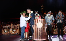 ​John Mairai, chevalier de l'ordre des arts et des lettres