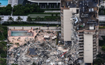 Immeuble effondré en Floride: quatre morts, 159 personnes manquantes