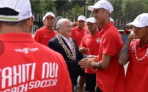 Beach soccer: les "guerriers" Tahitien au "Home of FIFA" de Genève