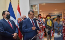 Edouard Fritch célèbre la fête de l'Autonomie à Paris