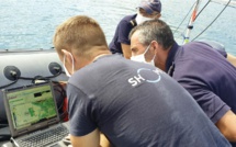 Le lagon de Teahupoo sous l'œil des hydrographes pour les JO 2024