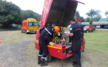 Journées d'examen à Moorea pour les jeunes pompiers