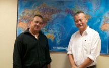 Signature d’une convention de partenariat  FIFO et Air Tahiti Nui