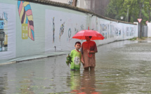 L'est de la Chine balayé par le typhon In-Fa, les transports interrompus