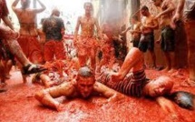 Dans une Espagne en crise, la traditionnelle bataille de tomates se privatise