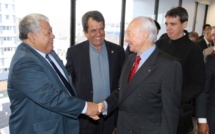 Gaston Flosse élu président du Polynesian Leaders Group