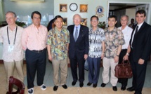 Majuro : rencontres bilatérales entre Tahiti et la Chine, les Emirats Arabes Unis, la Nouvelle Zélande