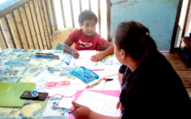 École à la maison : Hao s'organise