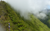 Les futurs guides de randonnée, comme sur un nuage