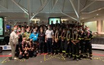 Nouveau renfort de 44 volontaires de la sécurité civile