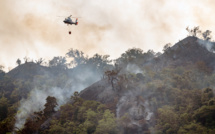 Tearatapu ravagée par les flammes