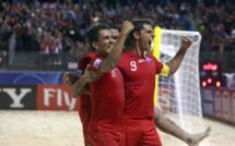 Mondial-2013: Brésil-Espagne et Russie-Tahiti en demies finales