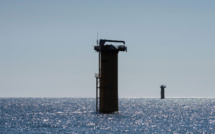 Le premier parc éolien offshore de France sort la tête de l'eau