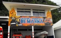 Une maison complètement détruite par un incendie à Mahina