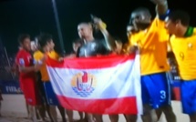 Beach soccer: Les Tiki Toa passsent à deux doigts de la 3ème place au terme d'un match magnifique contre le Brésil