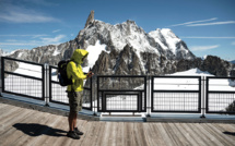 Le mont Blanc culmine à 4.807,81 mètres, presque un mètre de moins qu'en 2017