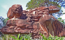 La sculpture du Taaone a été exclue de la cité scolaire de Pirae