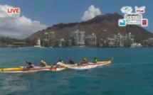 Va’a V6 – Shell-Vodafone Va’a gagne à Molokai au terme d’un suspense de 4H53