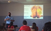 Les dangers de la route expliqués aux jeunes de Bora Bora