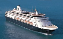 Escale du navire de croisière  "Statendam" à Papeete ce mercredi 23 octobre