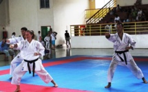 Karaté – Première journée Kata au gymnase d’Arue, une quarantaine de participants