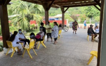 Un juge forain en visite à Mangareva