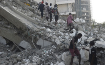 Nigeria: un immeuble s'effondre à Lagos, de nombreuses personnes prises au piège