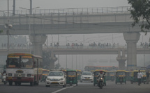 New Delhi noyée sous un épais brouillard toxique après la fête de Diwali
