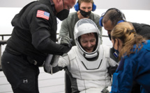 L'astronaute Thomas Pesquet de retour sur Terre