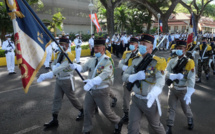 Les Morts pour la France honorés avenue Pouvana'a