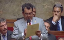 Assemblée nationale: E. Fritch interroge C.Taubira sur les projets de travaux à la prison de Nuutania