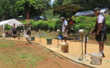 Gino Mourin survole le tournoi de ball-trap de Moorea