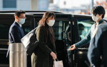 L'ex-princesse japonaise Mako arrivée à New York avec son mari pour leur nouvelle vie