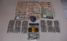 Un dealer de paka interpellé avec des sticks et une forte somme d'argent